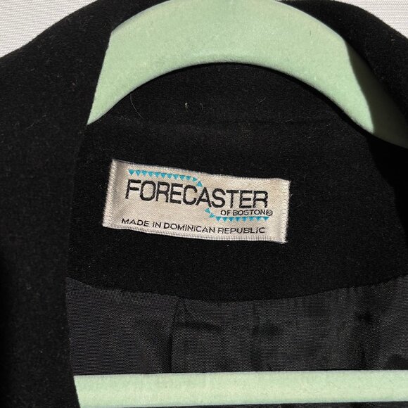 Vintage Forecaster of Boston Black Peacoat Small/Medium - Picture 3 of 3